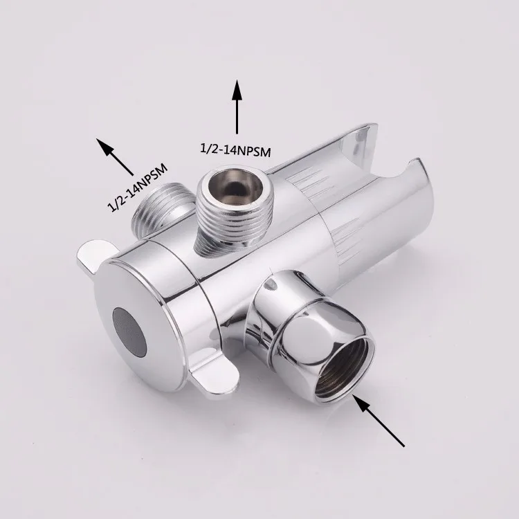 Wholesale Bathroom Diverter Abs Adapter Shower Mixer Valve Handheld