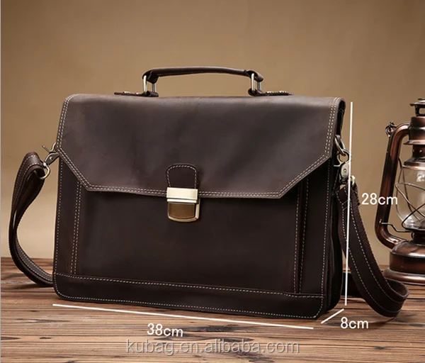 mens leather briefcase sale