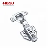 Cabinet buffering two way iron clip-on hinge