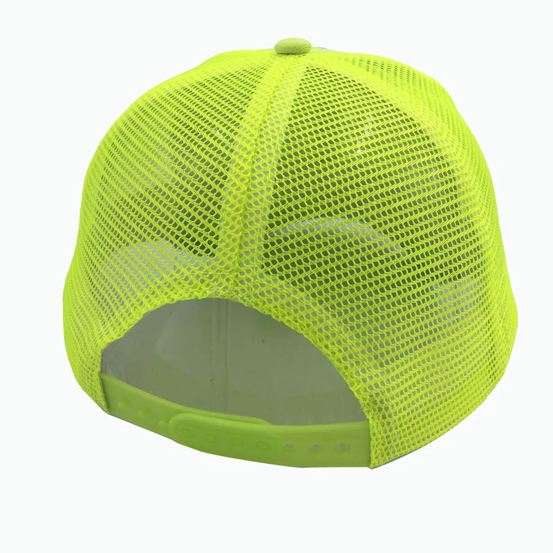 Custom racing cycling mesh trucker peaked cap hats