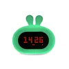 Creative 3D LED Electronic Clock Alarm & Tap Colors Changing Night Lights Expression For Gifts