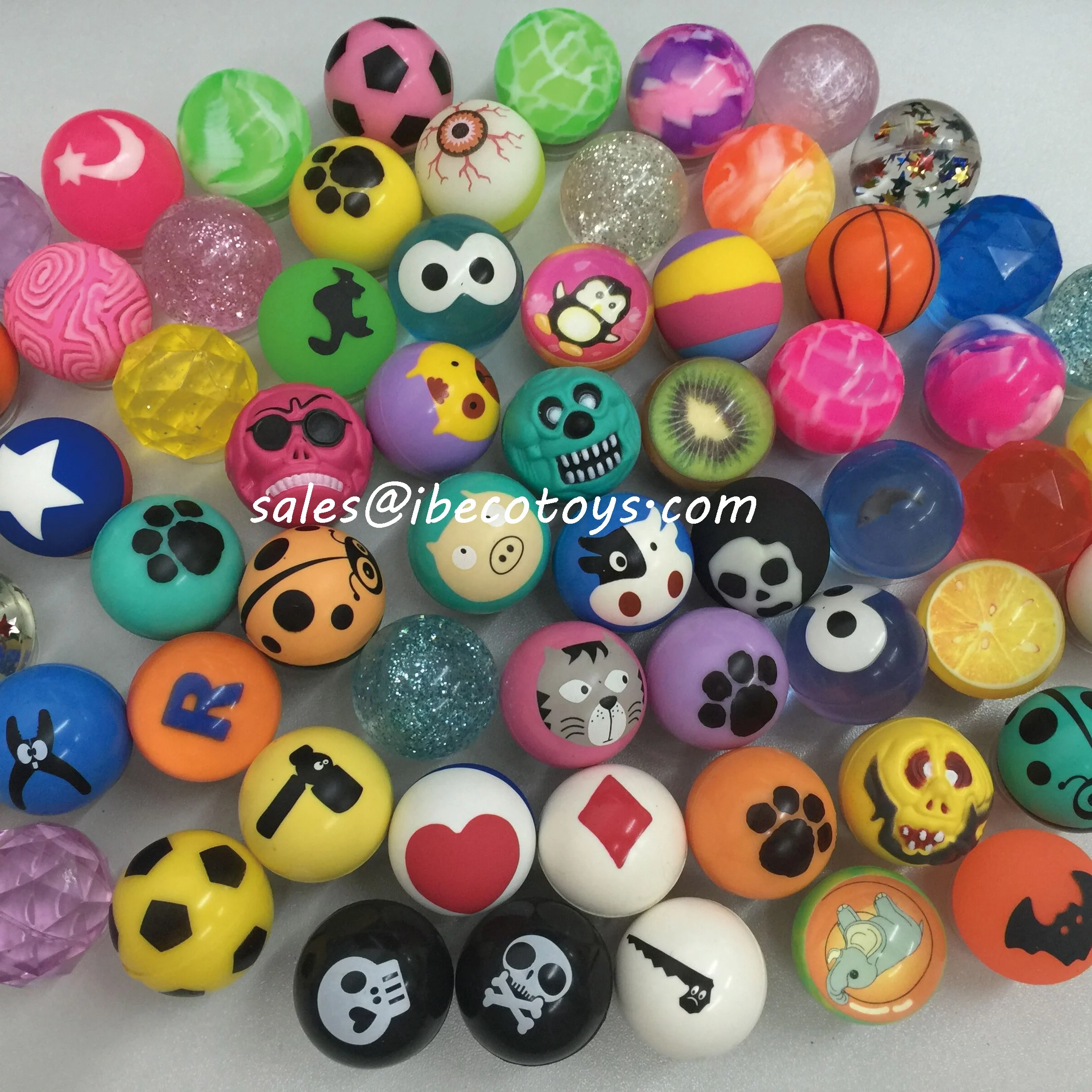 personalized bouncy balls