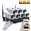 8CH Wireless CCTV 960P DVR Kit Outdoor Wifi WLAN 1.3MP 960P IP Camera Security Video Recorder NVR