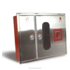 Fire Cabinet Stainless Steel Double Doors 1 mm / 1.2 mm High quality Fire Hose Reel Cabinet