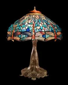 tiffany lamp dragonfly shade larger