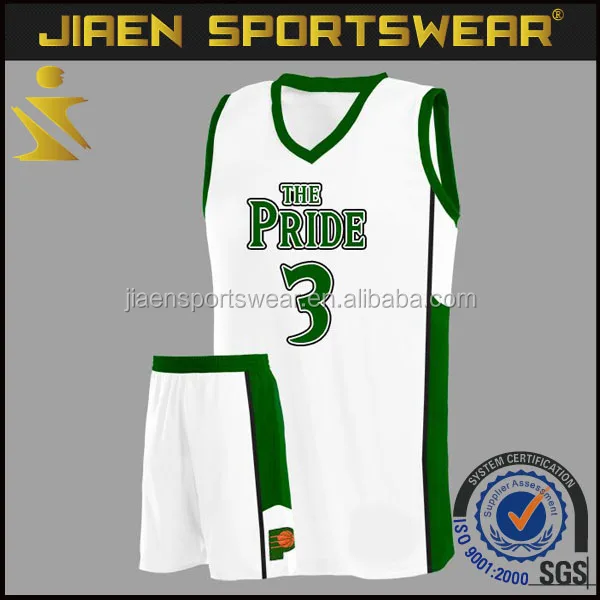 basketball jersey design green and white