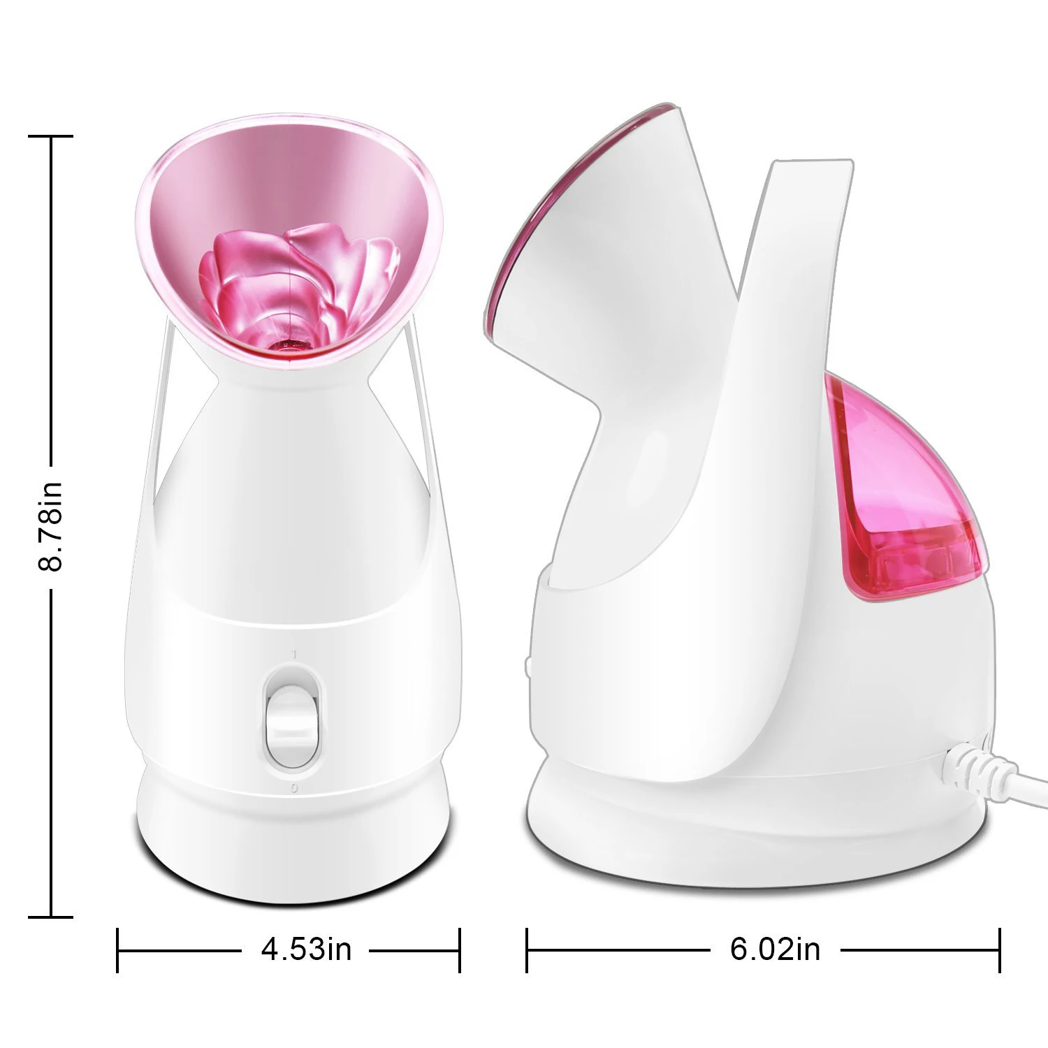 Home Use Personal Steamer Facial Nano Ionic Electric Mini Cold Stand