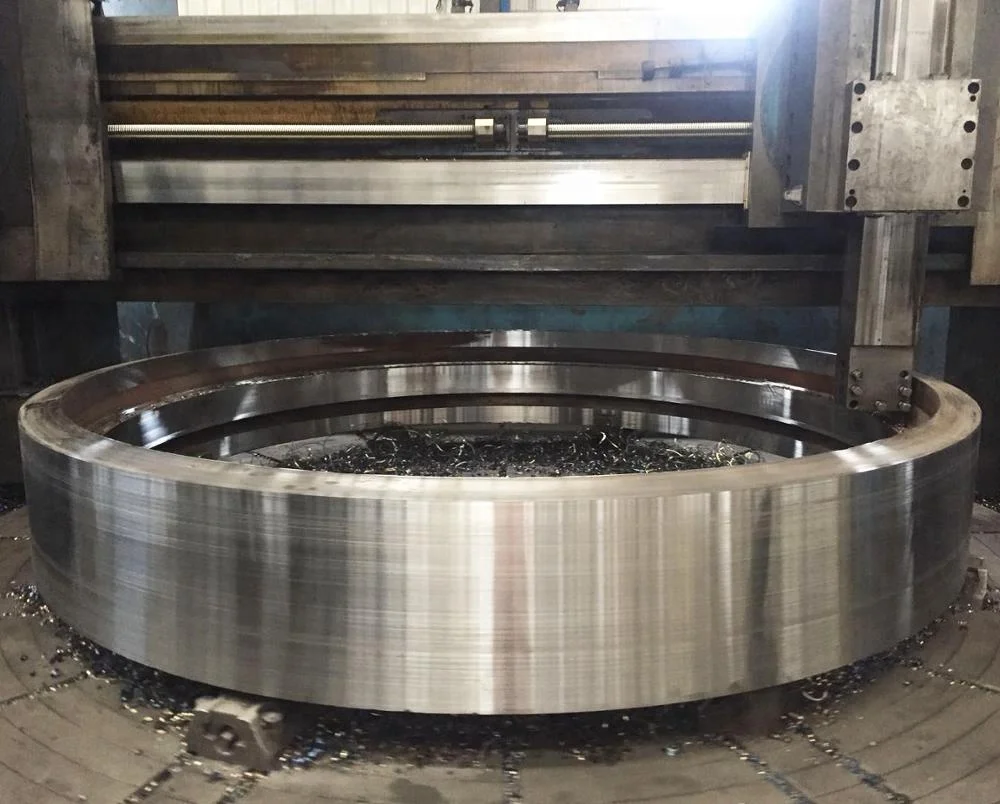 
cast steel rotary kiln riding ring bandage 