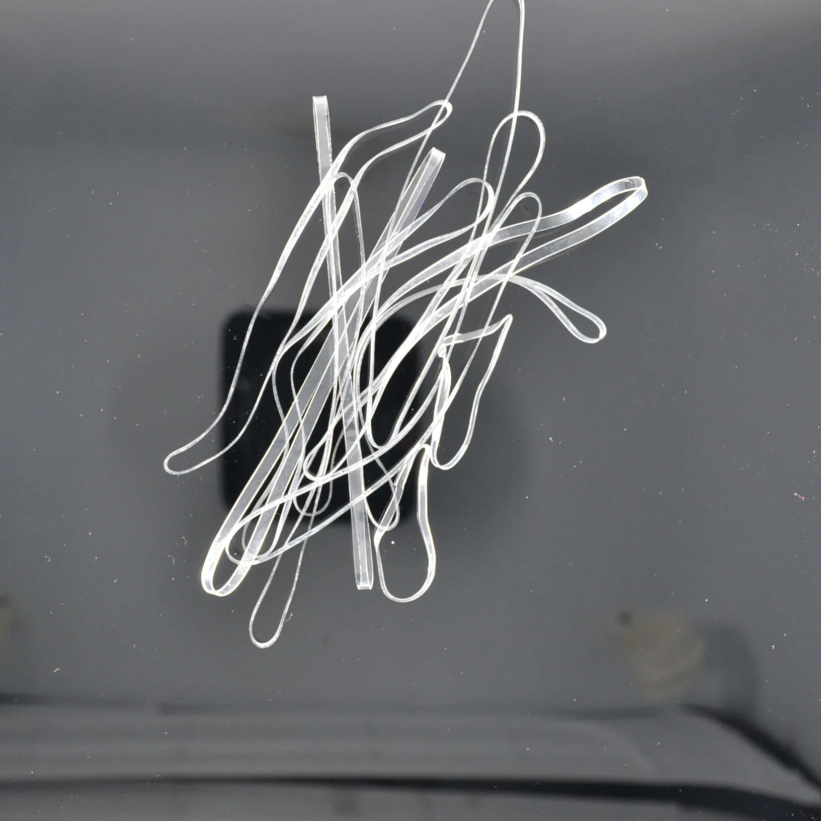 2 Mm Elastic Silicone Transparent Tpu Rubber Band Cord O Rings String ...