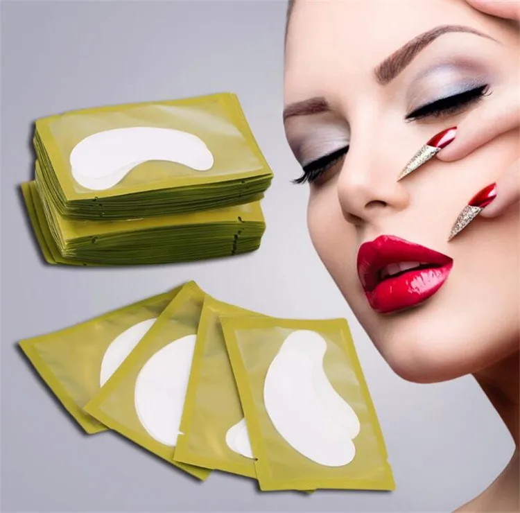 6 Color Disposable Eyelash Extension Patch Grafted Eyelash Hydrogel Eye Patch
