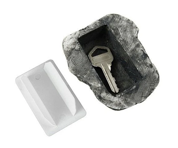 fake rock key holder ace