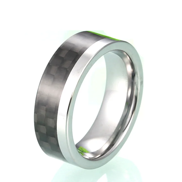 8mm Mens Black Tungsten Carbide Ring Camo Camouflage Comfort Fit 8mm Mens Black Tungsten Carbide Ring Camo Camouflage Comfort Fit Wedding Band Red Wood Inlay Blank