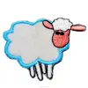 2019 Custom Chenille sheep shape cartoon embroidery chenille patches ,Small embroidery patch for baby clothes