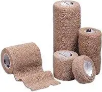 Coban Self-Adherent Wrap, Lf, 4" X 5 Yard Roll