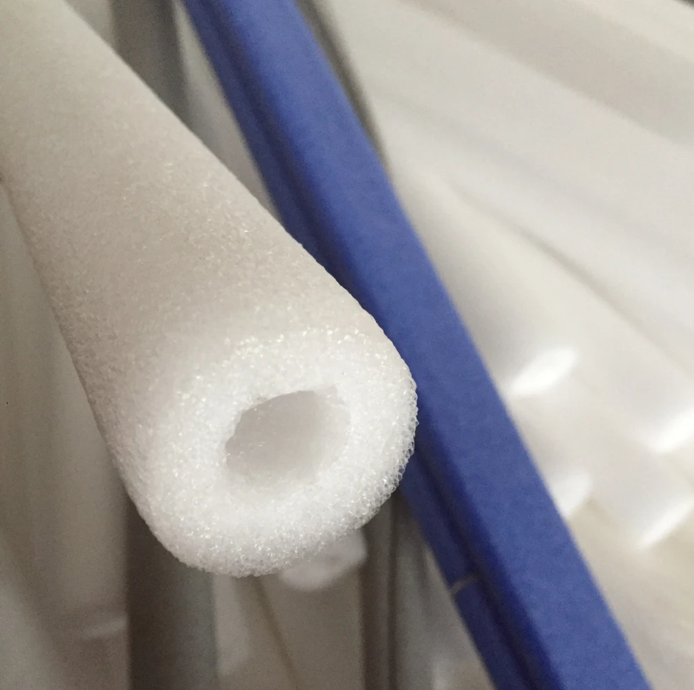EPE PE polyethylene extrusion customize density foam cord Swimming