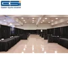 ESI Black pipe and drape backdrop stand for trade show booth