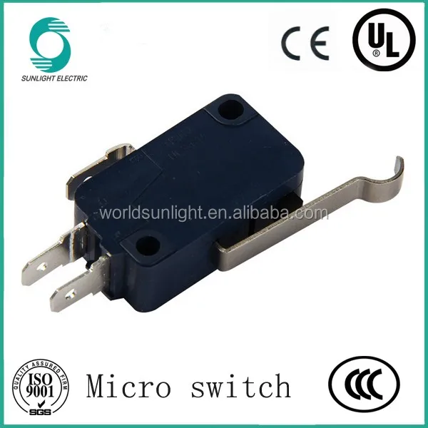 CCC CE UL approval IP40 V-164-1C25 kw3a R lever type safety spdt 16A 250V microswitch mini micro switch.jpg