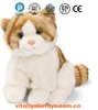 High quality best sale animal cat shaped toy soft cute plush cat