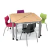 school classroom student study desks