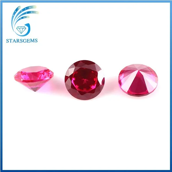 Competitive Gemstone Price Round Shape Ruby Gemstone - Buy Competitive