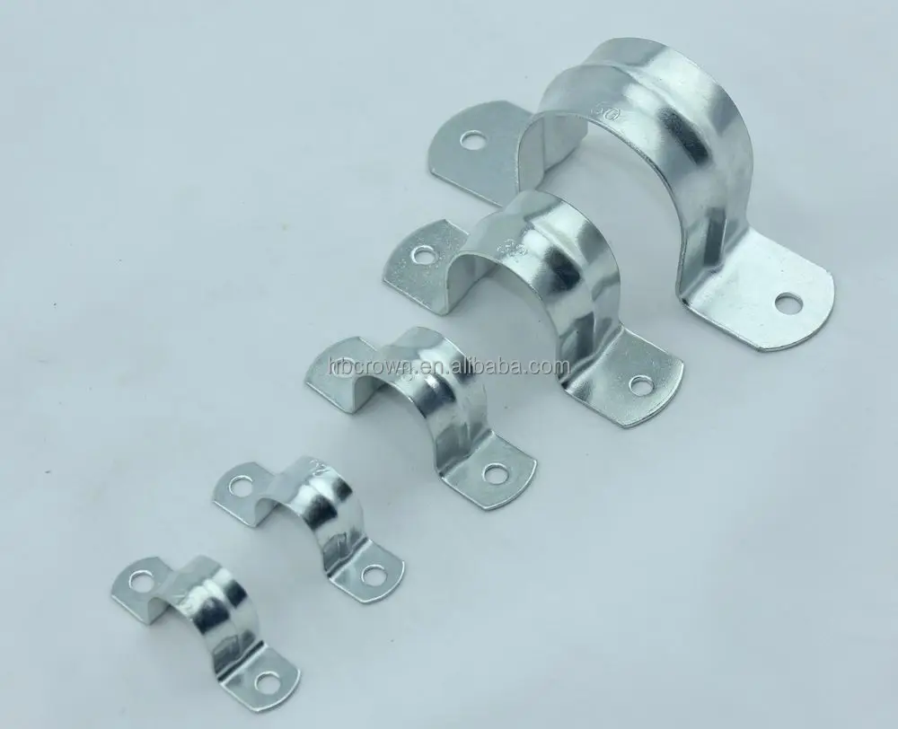 American Type Hose Clamp,Vertical Wall Mount Pipe Clamp,Metal Cable