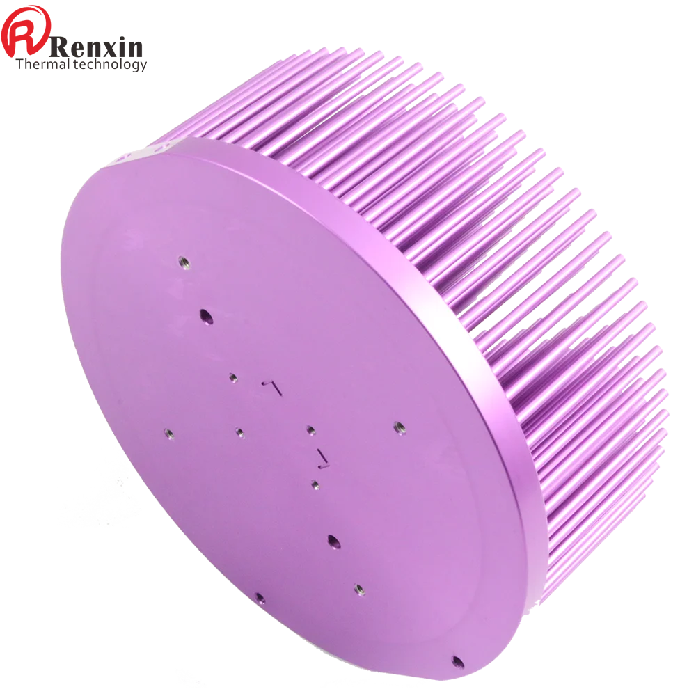 round pin fin heatsink 180mm.
