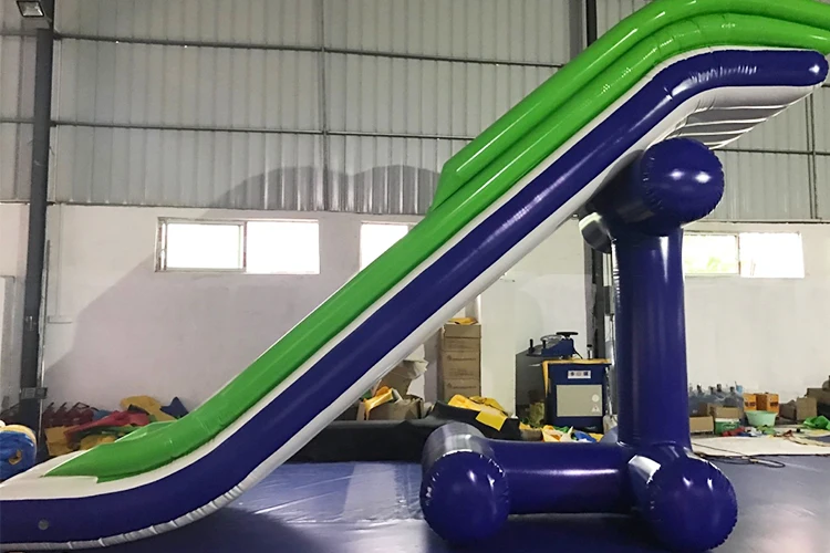 Customization Water Inflatable Yacht Slide Pvc Mesh Cloth Inflatable