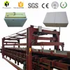 Discontinuous pu polyurethane cold room insulation sandwich panel making machine