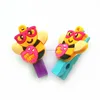 cute cartoon animal bee shaped wooden bookmarks