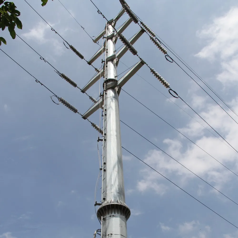 24m 30m 36m 6m Per Section Electric Steel Galvanized Tower Pole Buy