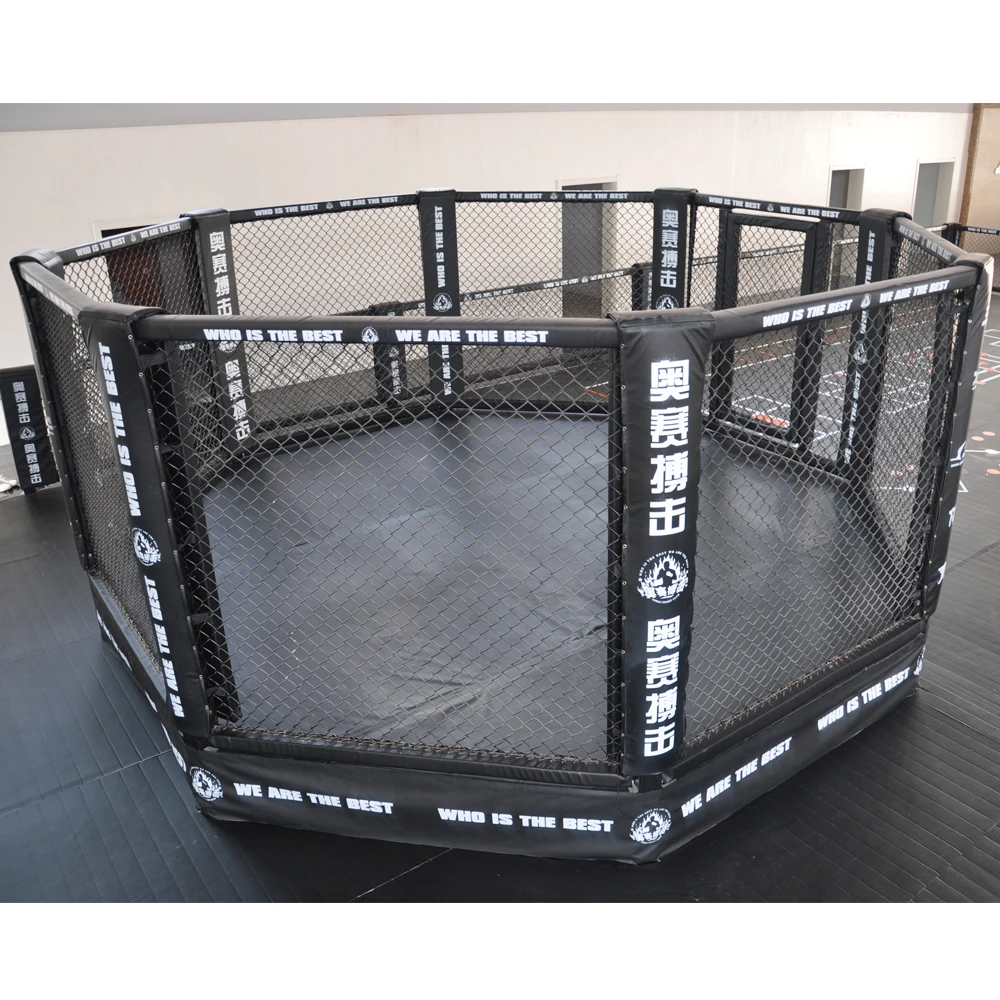 Factory Price International Standard Floor Boxing Ring Octagon Shape