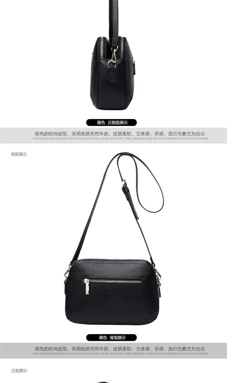 New 2015 Fashion Women Genuine Leather Messenger Bag Shoulder Bags Crossbody Bolsos Carteras Mujer Marca Handbags Famous Brands16
