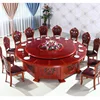 2019 modern automatic rotating round dining table