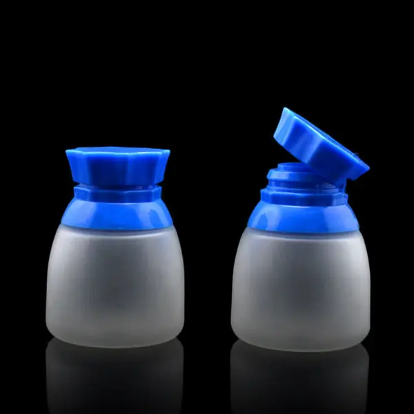 Mini Botella De Polvo De Talco Con Tapa De Pp,Plástico,Adapb