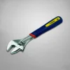 10"(250MM) Adjustable Carbon Steel Monkey Wrench With Rubber Handle