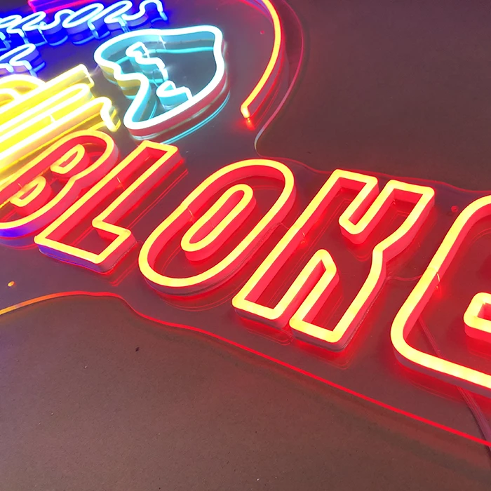 Wholesale China Manufacturer Custom Made Vivid Led Neon Flex Light Beer Signs Acrylic Neon Sign