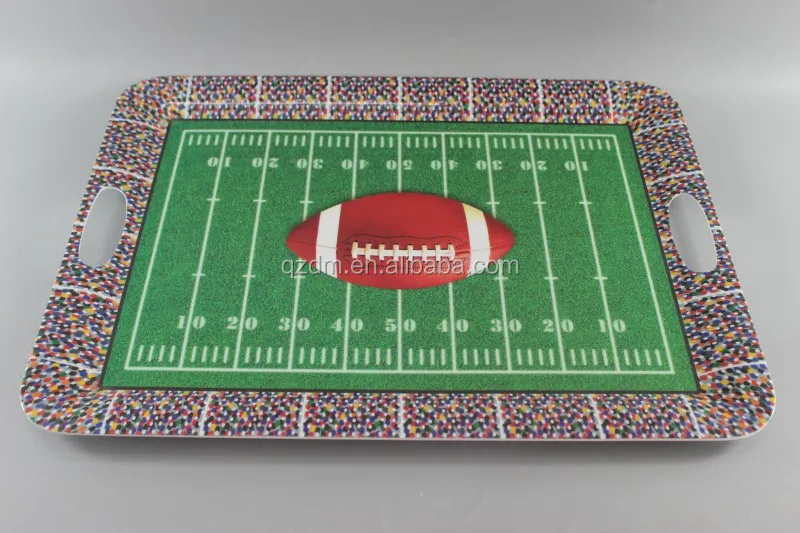 20inch Melamine Rugby Tray Food tray