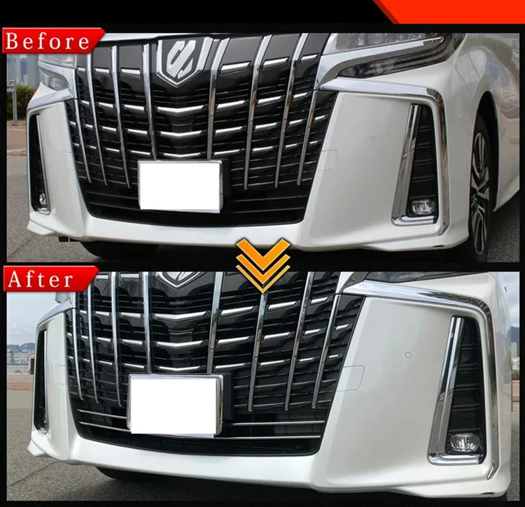 Exterior Accessories For Toyota Alphard Ah30 2018 2019 Sport Edition