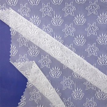 stretch embroidered lace fabric