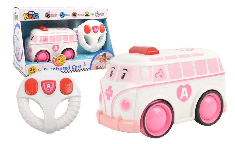 pink ambulance toy