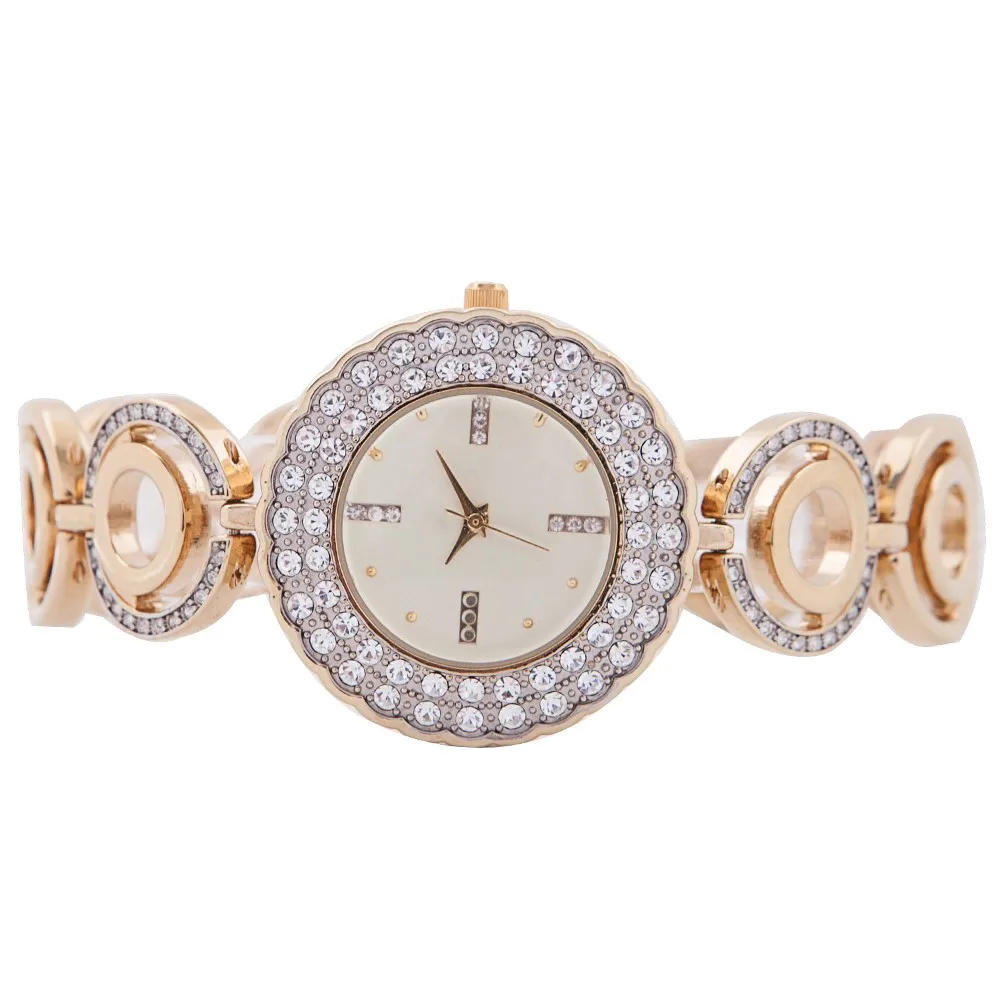Unique Design Watch Strap Women Bracelet Waterproof Wrist Watch 2016 Hot Sale