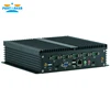 Partaker Q1 Mini PC Fanless Industrial PC Embedded Computer Intel Core i5 3317U with 6 Serial RS232