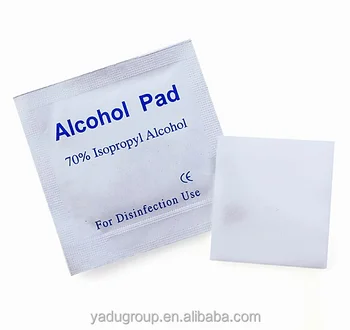 alcohol swab pads