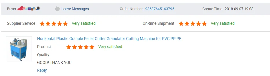 PELLET CUTTING MACHINE
