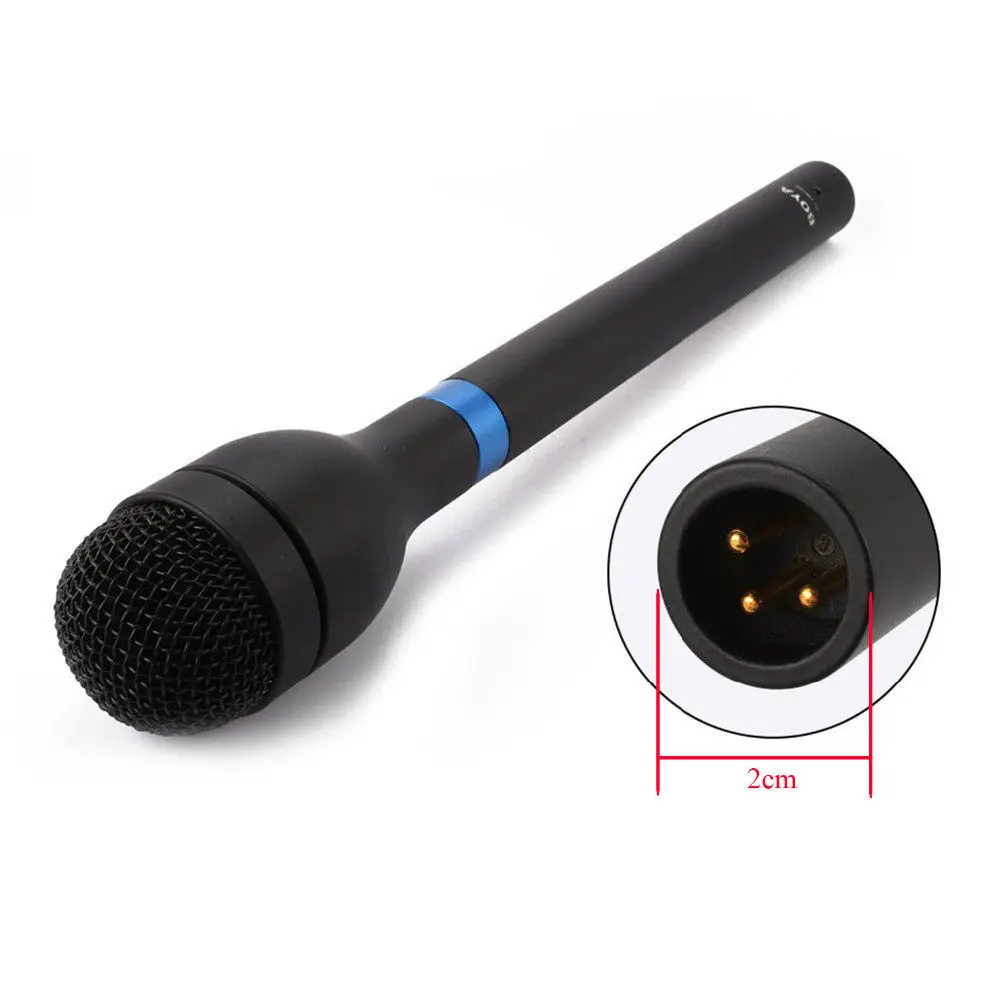 Byhm100 Omnidirectional Handheld Dynamic Microphone For Eng Wireless