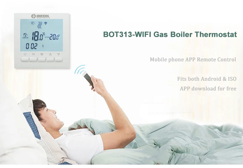 termostato do aquecimento da sala de wifi
