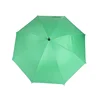 2019 Hot sell 27"*8K 190t polyester cloth wite siver coating green the rod automatic best value straight umbrella