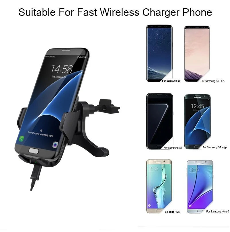 Fast Wireless Car Charger Holder Mount Car Wireless Charger Buy In