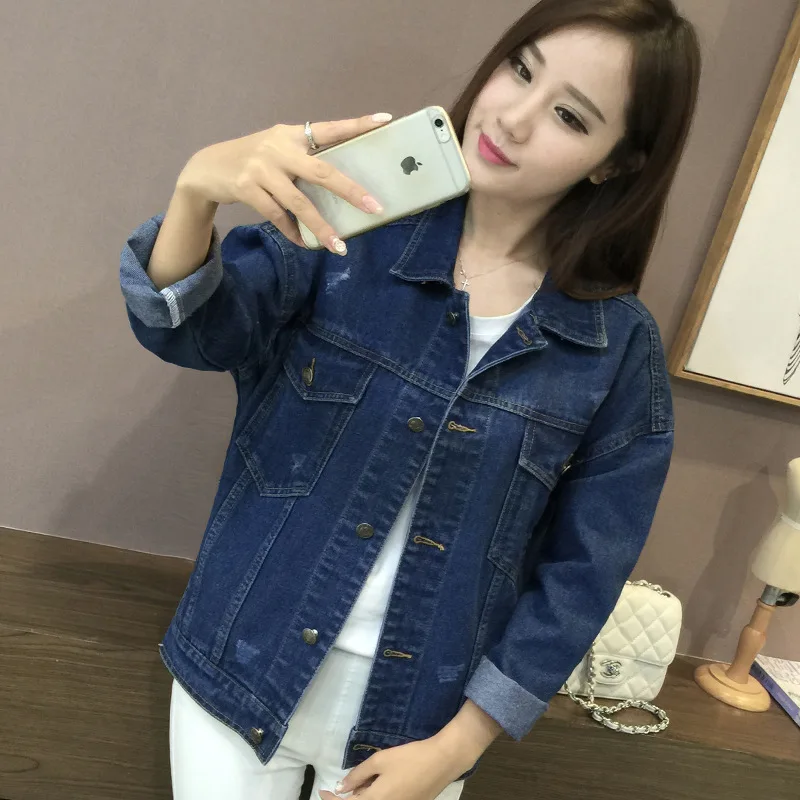 Fashion Cheap New Arrival Korea Style Womens Denim Jackets Private Logo ...