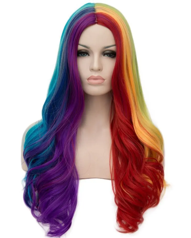 Cheap Rainbow Hair Wig, find Rainbow Hair Wig deals on line at Alibaba.com